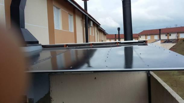 Telhado policarbonato