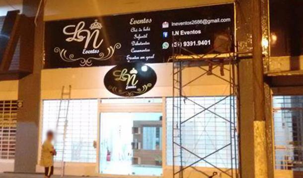 Placas de publicidade