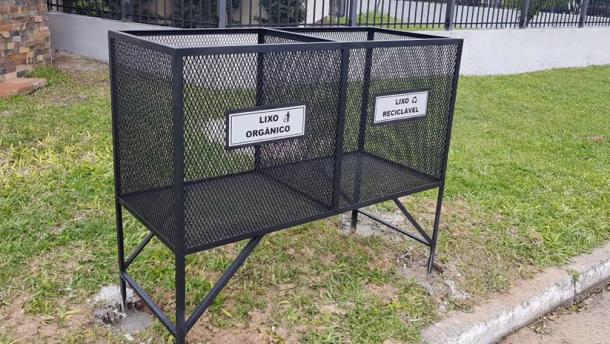 Lixeira coleta seletiva