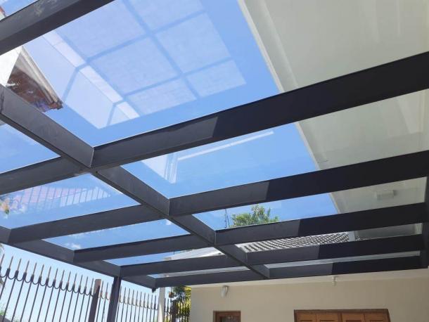 coberturas e telhados em vidro