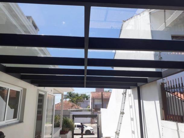 coberturas e telhados em vidro