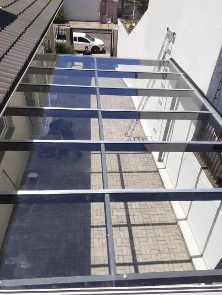 coberturas e telhados em vidro