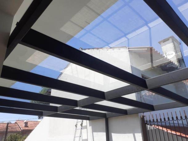 coberturas e telhados em vidro